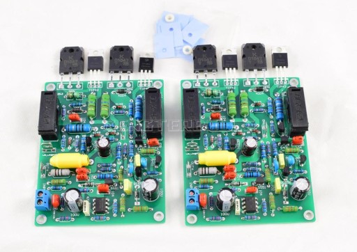 Montaż QUAD405-2 HiFi wzmacniacz stereo pokładzie