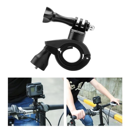 Uchwyt obrotowy 360° na kierownicę rowerowy motocyklowy do kamery GoPro DJI