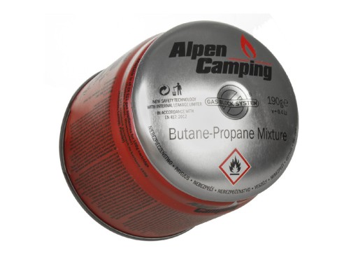Kartusz gazowy 400ml Alpen Camping.