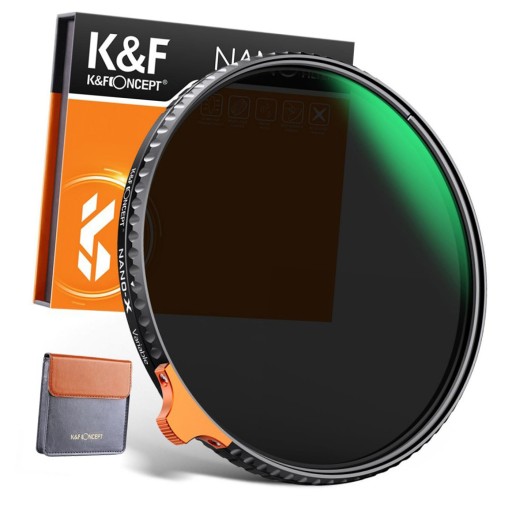 KF Filtr szary 72mm REGULOWANY ND2-ND400 fader PRO
