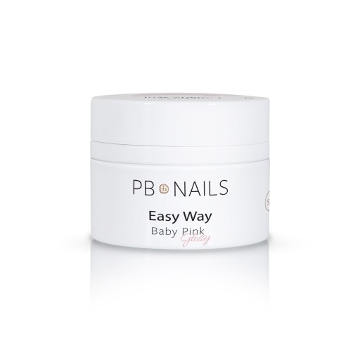 PB Nails Żel budujący Easy Way Baby Pink Glossy 15