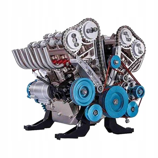 Miniature Engine Ornament Simulation Engine Model