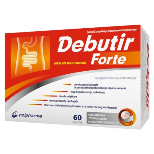 Debutir FORTE 60 kapsułek