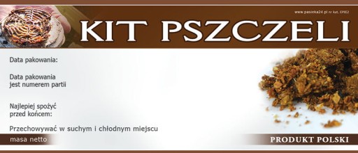 Etykiety - Kit pszczeli
