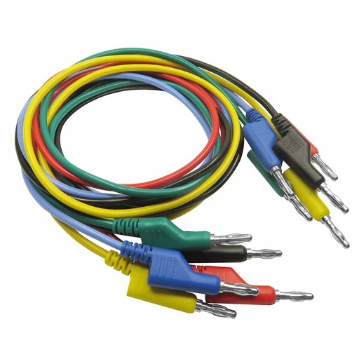 Kabel testowy banan-banan jak obraz