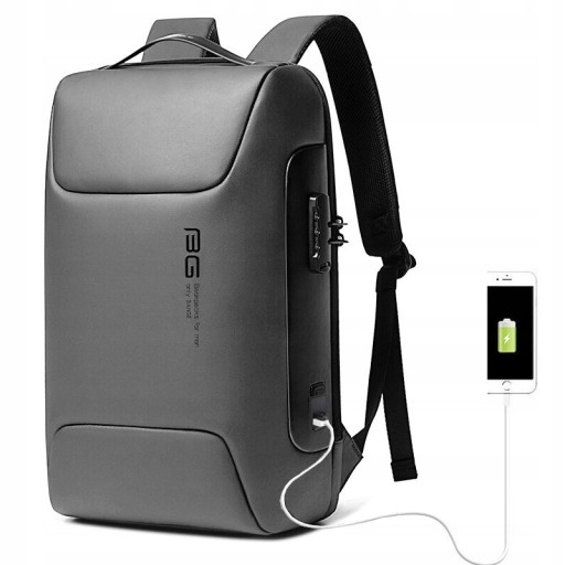 Antykradzieżowy plecak Bange na laptopa 15,6 USB