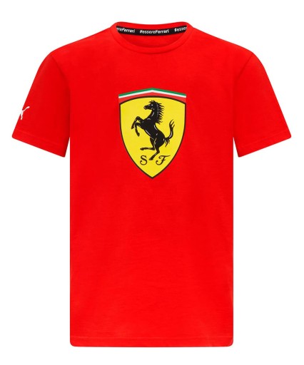 Koszulka dziecięca Ferrari F1 Shield r.9-10 lat
