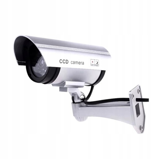 KAMERA ATRAPA IR LED KAMERY ZEWNĘTRZNA Z DIODĄ