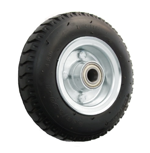 KOŁO KOŁA POMPOWANE WÓZKA fi 225 mm otw. 25 100kg.