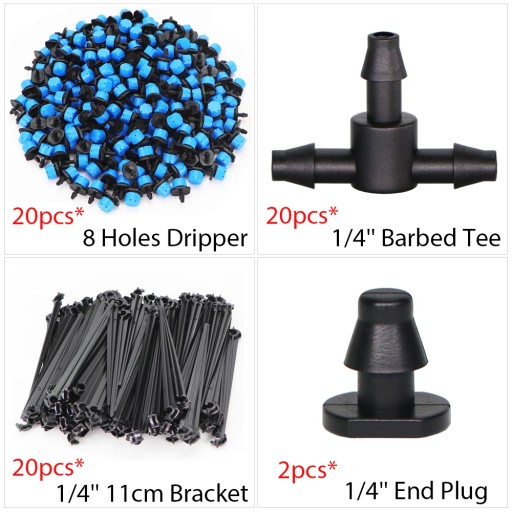 360 Degree Adjustable 13cm Irrigation Dripper