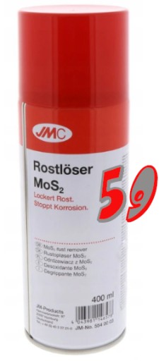 SPRAY PENETRUJĄCY ODRDZEWIACZ JMC z MoS2 400 ml