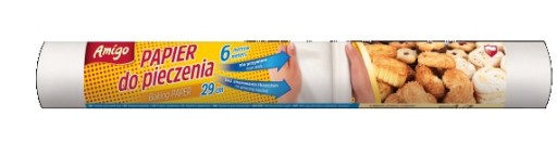 Papier do pieczenia Amigo 6 m brązowy