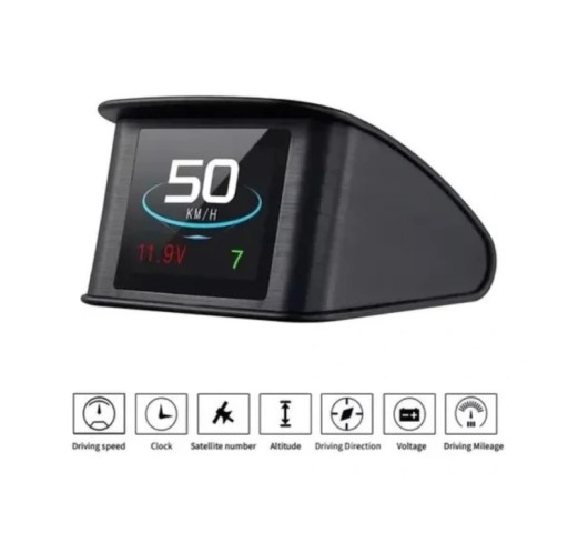 Cyfrowy prędkościomierz GPS Hud Up