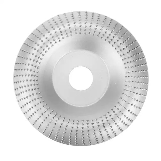 Srebrny styl 100mmx16mm Ściernica kątowa do drewna szlif rzeźba węglik