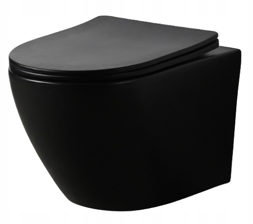 MISKA PODWIESZANA WC WISZĄCA MISA PRIMO BLACK MAT