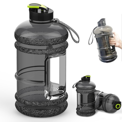 WATER JUG 2.2L BUTELKA NA WODĘ USTNIK KANISTER SIŁOWNIA BPA FREE Z UCHWYTEM