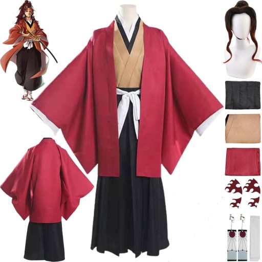 Demon Slayer Tsugikuni Yoriichi Cosplay Kosti