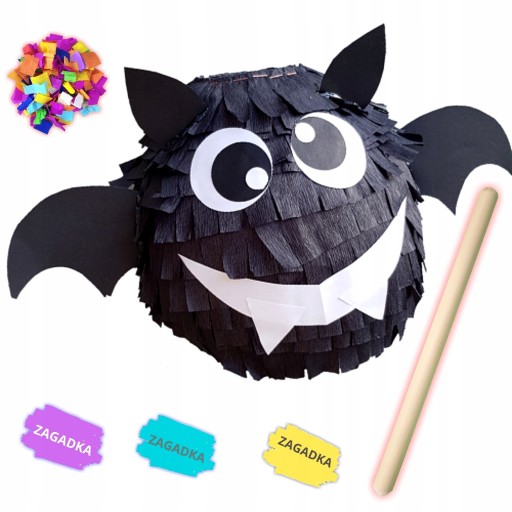 PINIATA NIETOPERZ NA URODZINY PINATA + GRATISY