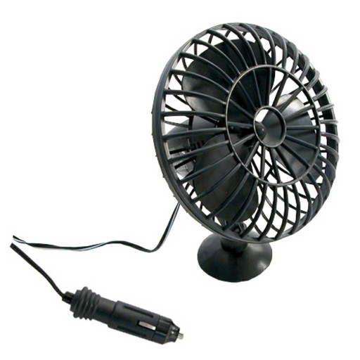 WENTYLATOR SAMOCHODOWY 12V WIATRAK POD ZAPALNICZKĘ