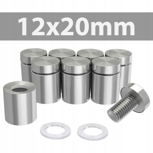 12X20 DYSTANS MONTAŻOWY DYSTANSE MONTAŻOWE INOX