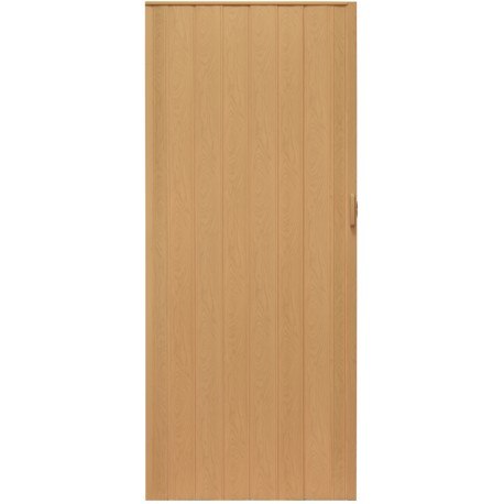 Drzwi harmonijkowe jasny dąb 90 cm