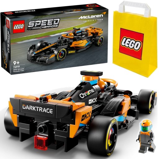 LEGO 76919 Samochód wyścigowy Auto MCLAREN FORMULA 1 + Torba Prezentowa