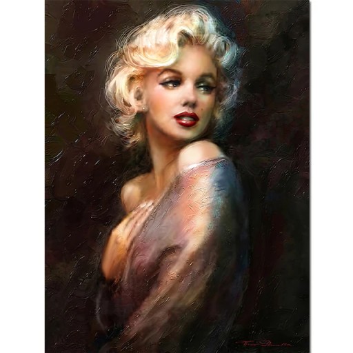 Płótno akwarelowe Marilyn Monroe