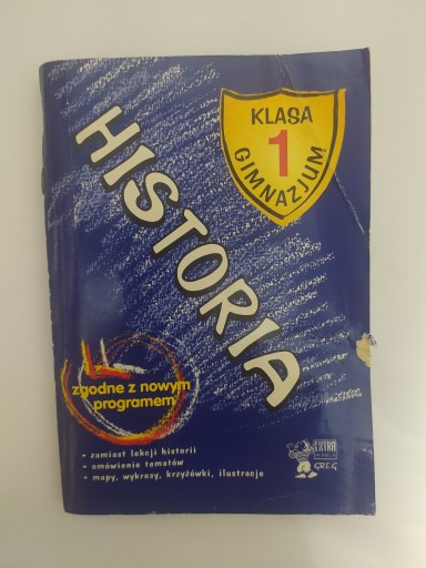 Historia 1 klasa gimnazjum Extra ściąga Elżbieta Nowak + mini ściąga