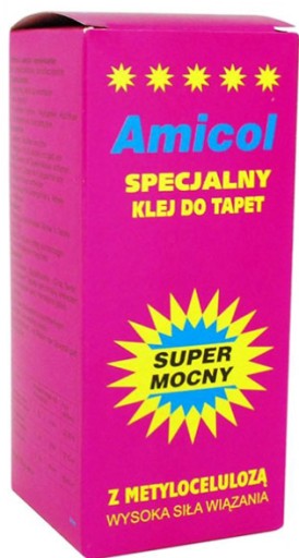 KLEJ DO TAPET PAPIEROWYCH I WINYLOWYCH PRIMACOL AMICOL SPECJAL 180 G
