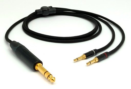 FOCAL kabel 6,3mm ręcznie wykonany CANARE L-4E5C 3m oplot kolory