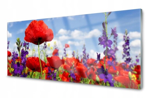 Obraz na Szkle Kwiaty Roślina Natura Foto 125x50