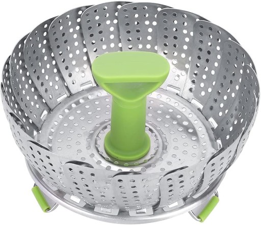 Sk?adany Koszyk Do Gotowania Na Parze Food Veggie Steam Rack Ze Stali