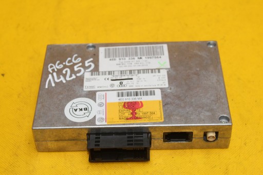 MODUŁ STEROWNIK BLUETOOTH A6 C6 2.7TDI 4E0910336MK