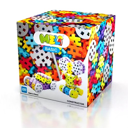 Klocki Meli BASIC Constructor 200 polskie klocki