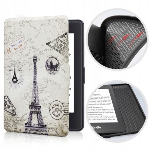 Etui do Kindle Paperwhite 1/2/3 silikonowy tył 06, wielokolorowy, inny