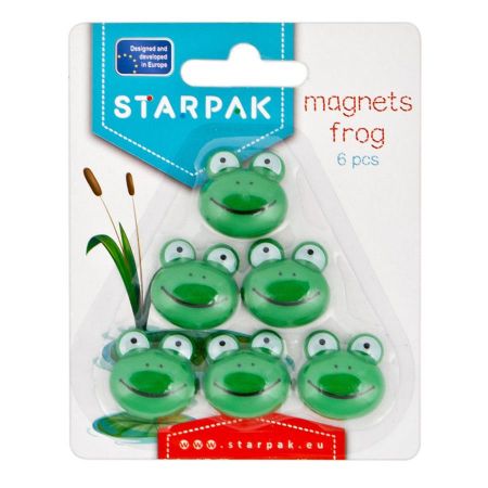 Magnesy. Żabka, 6 szt. 438889