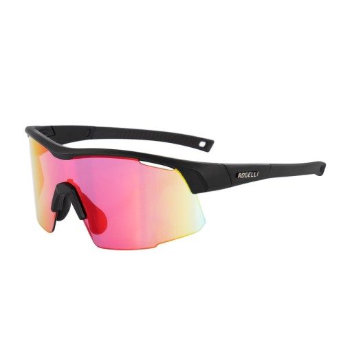 Okulary sportowe rowerowe kolarskie Rogelli Pulse czarne