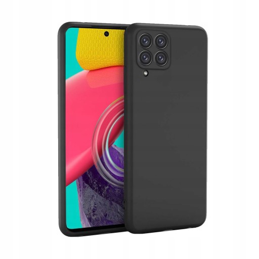 Etui / obudowa na smartfona TechProtect Icon do Samsung Galaxy M53 czarny
