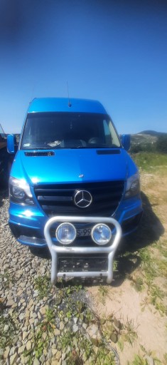 Orurowanie Mercedes Sprinter 906 halogeny tuning