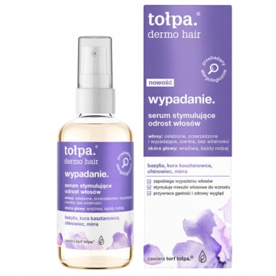 Serum stymulujące odrost włosa przeciw wypadaniu 100 ml TOŁPA Dermo Hair