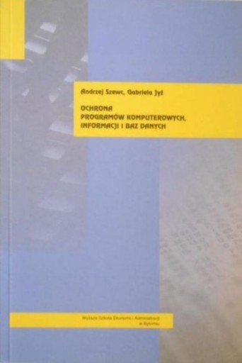 Ochrona programów komputerowych informacji i