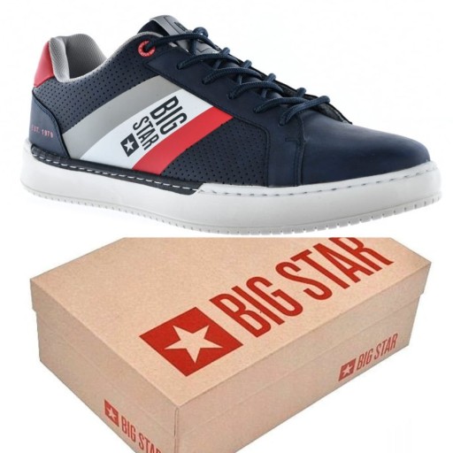 BUTY MĘSKIE BIG STAR TRAMPKI TENISÓWKI SPORTOWE