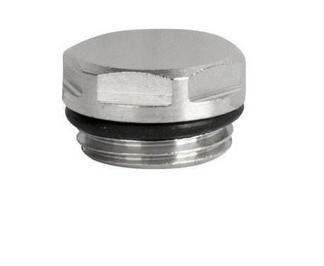 KOREK 1/2'' CHROM Z ORINGIEM GZ HYDROLAND