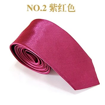 Akcesoria męskie Męski krawat żakardowy slim fit skinny