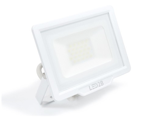NAŚWIETLACZ LED 20W BIAŁY BEZ CZUJNIKA RUCHU 6000K