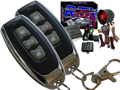 ALARM SAMOCHODOWY RTX BLOKADA DOMYKANIE CS3D