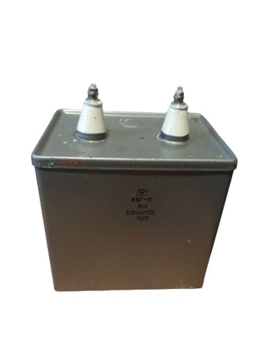 KONDENSATOR KBG-P 8kV 0,5mkf +-5% 1183 KБГ-П 8kB