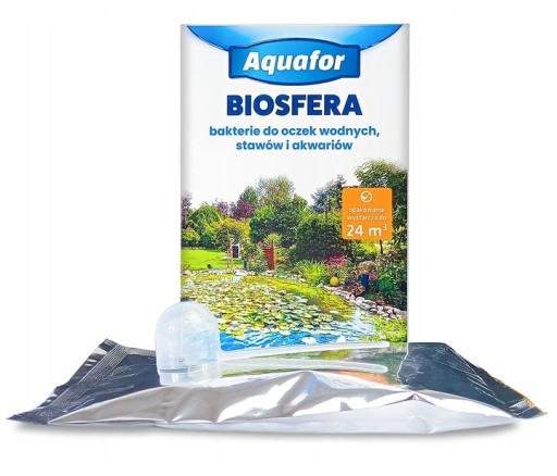 BIOSFERA preparat do OCZKA WODNEGO STAWU AKWARIUM