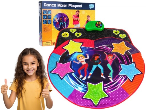 edukacyjna muzyczna MATA TANECZNA dla dzieci BEST DANCER idealna na prezent
