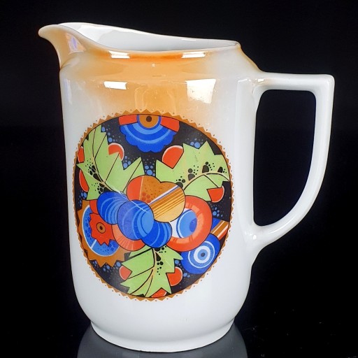 Victoria China Czechoslovakia ART DECO MLECZNIK